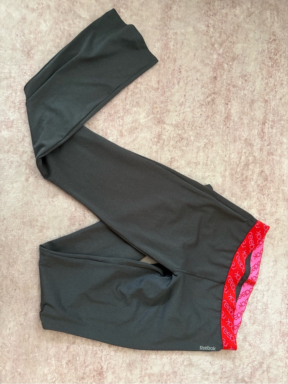 Reebok Grey Yoga Pant size S